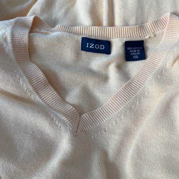 IZOD Men’s Cotton V-neck Sweater, XXL - Picture 8 of 8